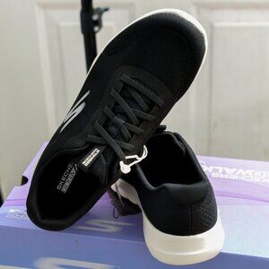 black Skechers ladies shoes